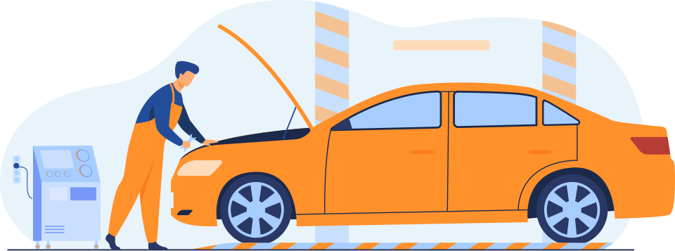 Partovexa automotive service illustration